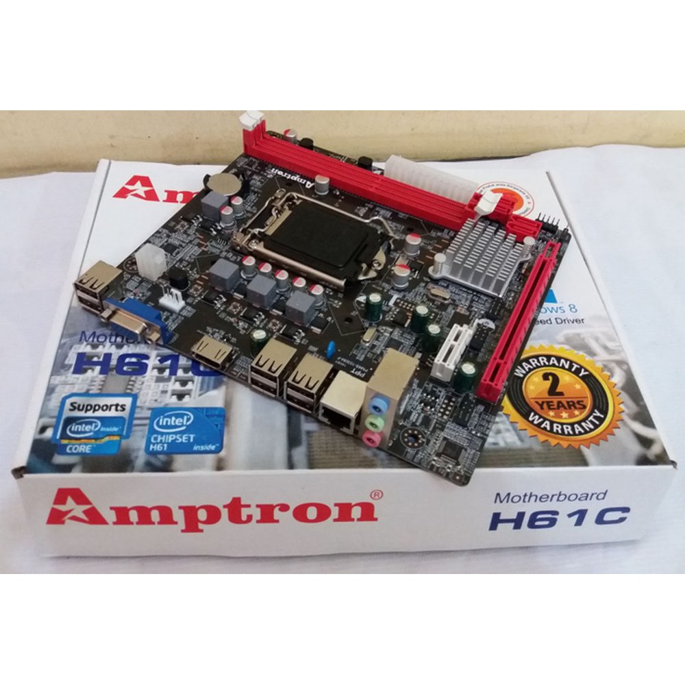 Jual Motherboard Amtron H61 dan Processor Intel Core i5 2400 ...