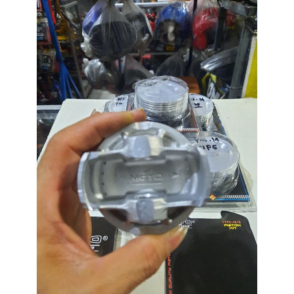 Jual PISTON KIT VERZA, MEGA PRO, CRF 150 PEN 14, 63MM, 66MM, 69,5MM, MOTO 1 100 ASLI, SEHER