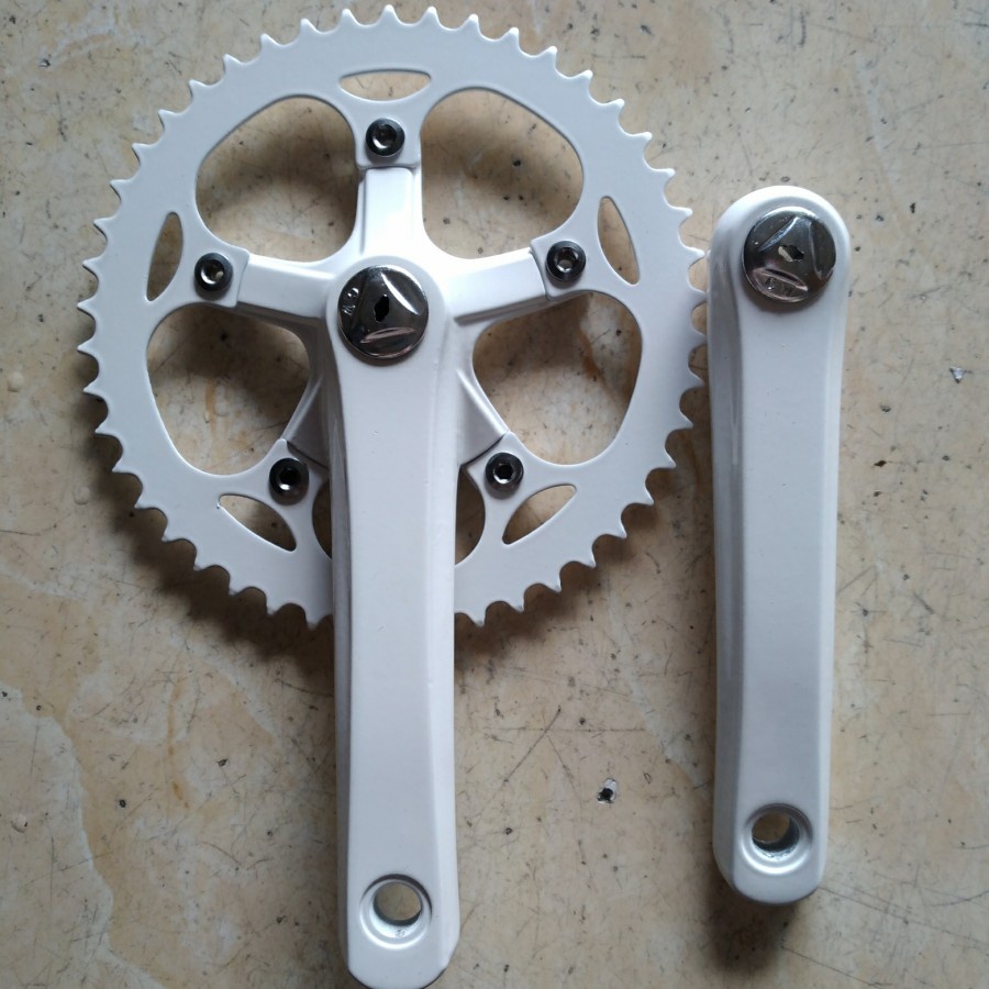 Jual gir crankset crank set sepeda fixie singel speed 46T Shopee