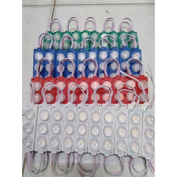 Jual Lampu LED module 3W sorot 3 led 12V/24V | Shopee Indonesia