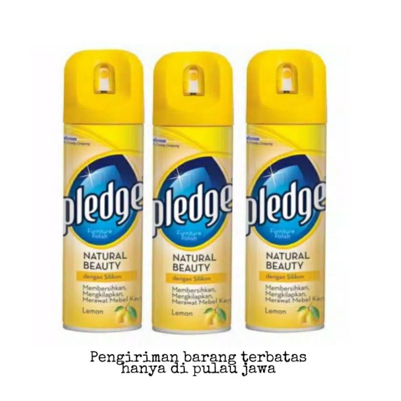 Jual Lemon Pledge Aerosol Pengkilap Furniture Dan Perawatan Body Motor