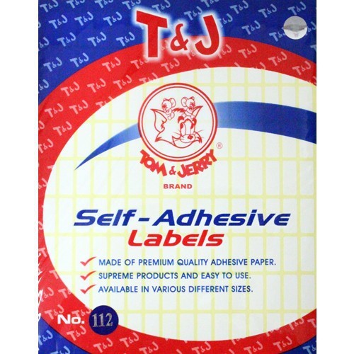Jual T&J Tom and Jerry Label Paper Sticker stiker label small pack no ...