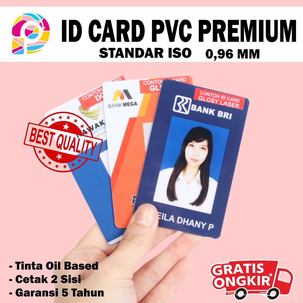 Jual Id Card Custom Jasa Cetak Id Card Kartu Member Kartu Pelajar