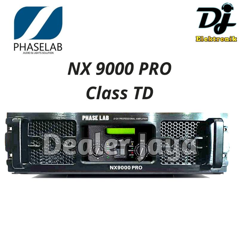 Jual Power Amplifier Phaselab / Phase Lab NX 9000 PRO / NX9000 PRO 2