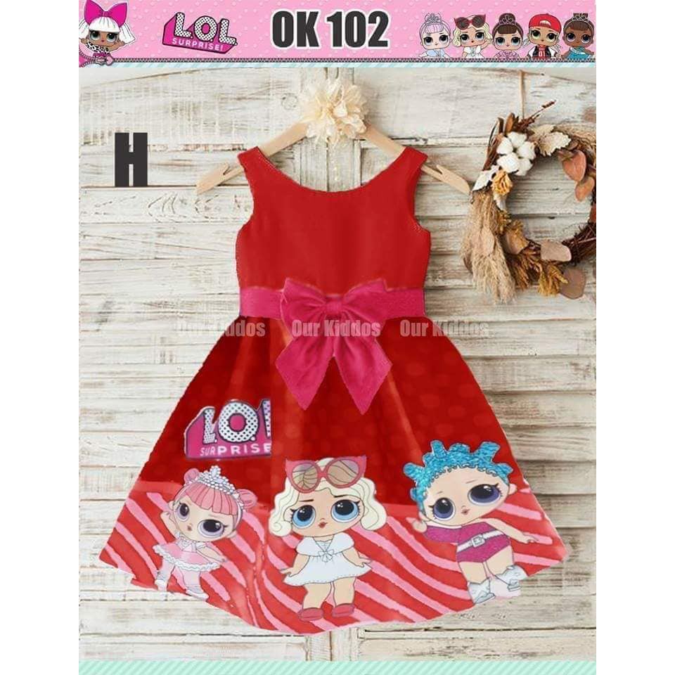 Jual 2Y LOL SURPRISE DRESS ANAK CEWEK OUR KIDDOS OK102 Shopee
