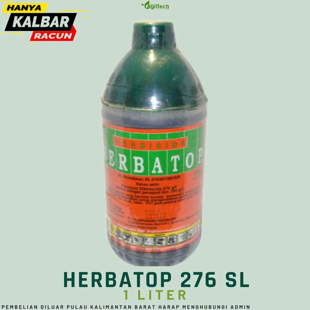 Jual HERBATOP 276 SL 1 LITER HERBISIDA RACUN RUMPUT KONTAK GULMA ...