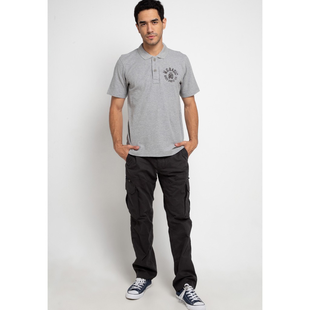 Jual Kaos Polo Pria MGee 3451C Original Duke 014 Light Grey | Shopee ...
