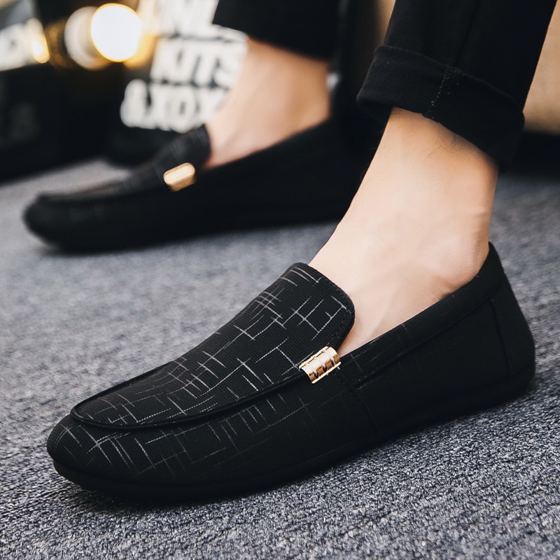 Jual Highland Sepatu Slip on Pria Sepatu Loafers Casual Santai Formal ...