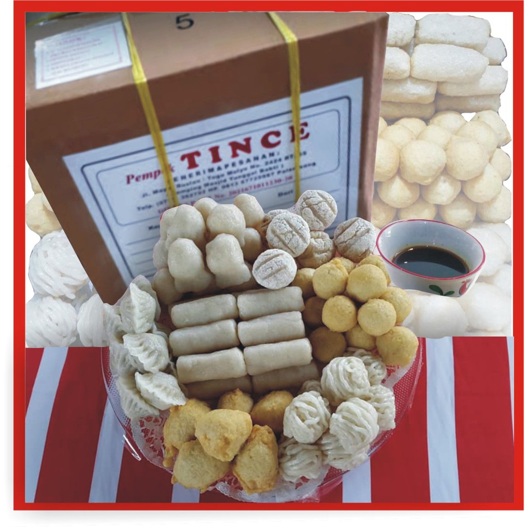 Jual Pempek Tince Paket 100pcs kecil - Palembang Asli | Shopee Indonesia