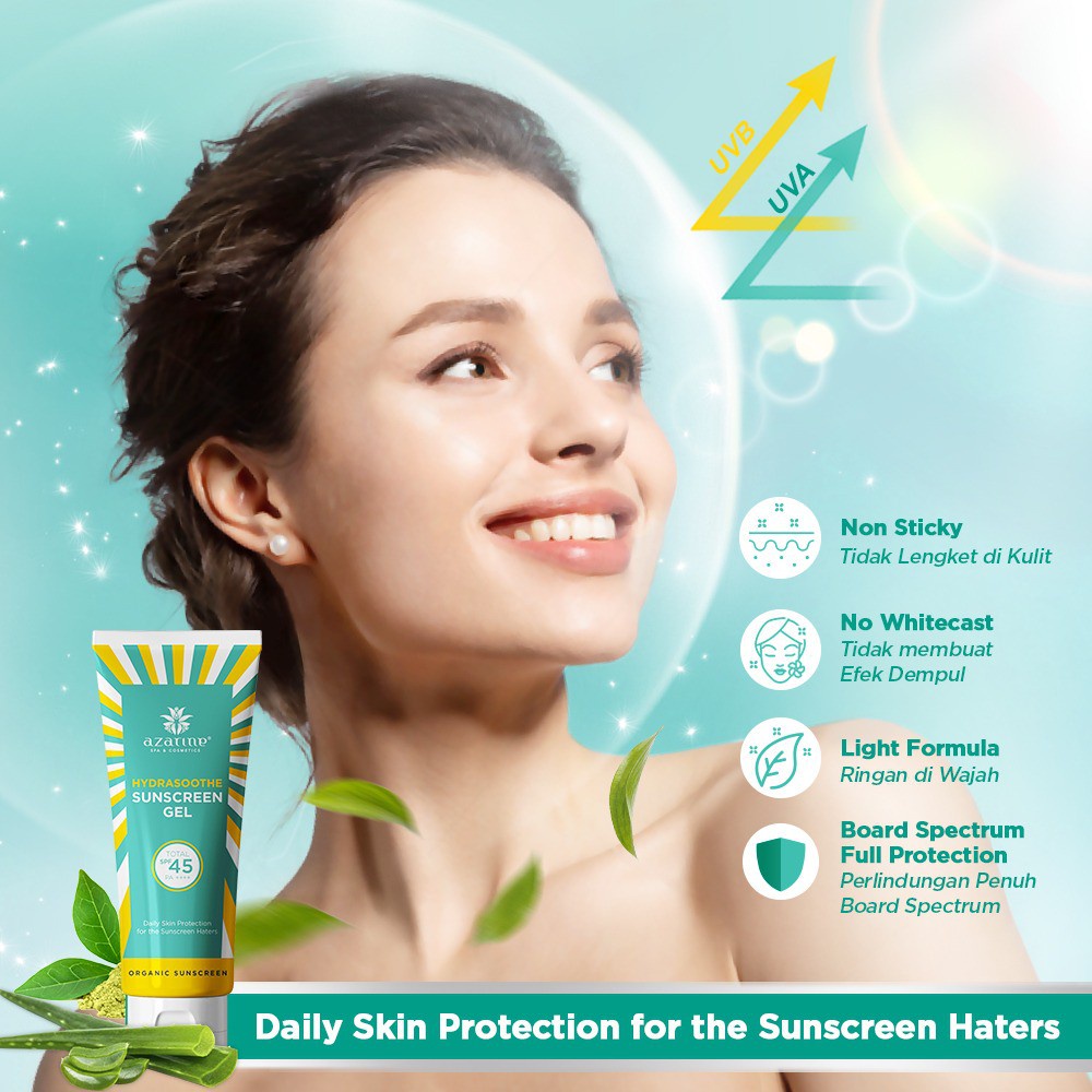 Jual Azarine Sunscreen SPF 45 PA++ | Shopee Indonesia