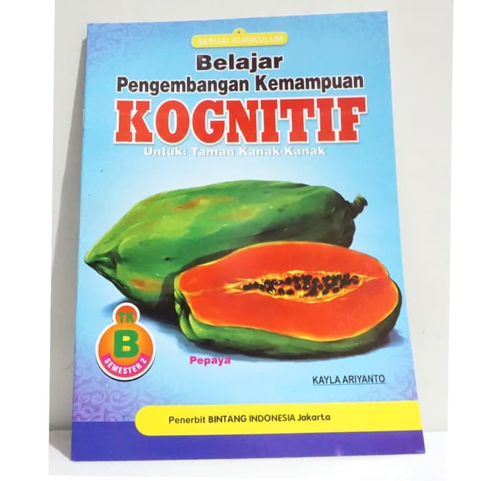 Jual Buku Belajar Pengembangan Kognitif Untuk TK B Semester 2 | Shopee ...