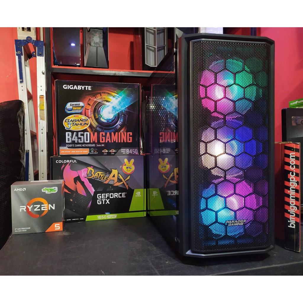 ゲーミングPC/ryzen5 3500/gtx1650super/SSD搭載！ Jual PC