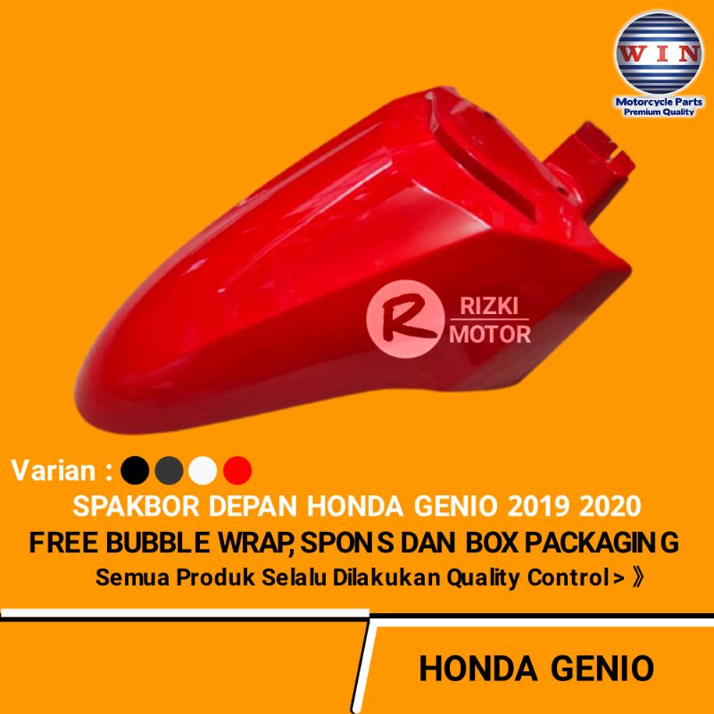 Jual Slebor Spakbor Depan Honda Genio K J Merah Hitam Putih