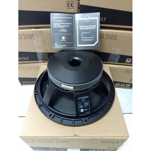 KOMPONEN SPEAKER 12 INCH RCF LF12G301 MID LOW 12G301