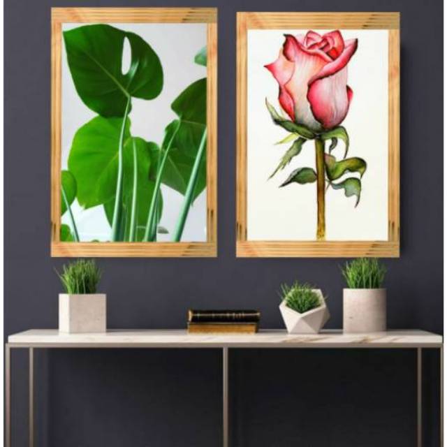 Jual Foto+ bingkai kayu (hiasan dinding) | Shopee Indonesia