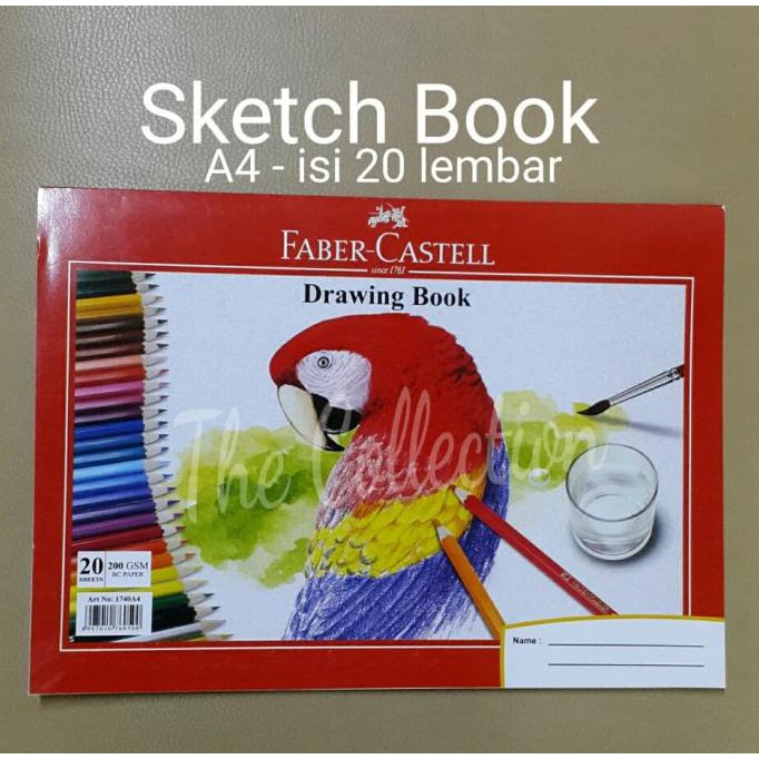 Jual Star Atk300fc A4 20lembar Faber Sketch Book Buku Gambar Drawing