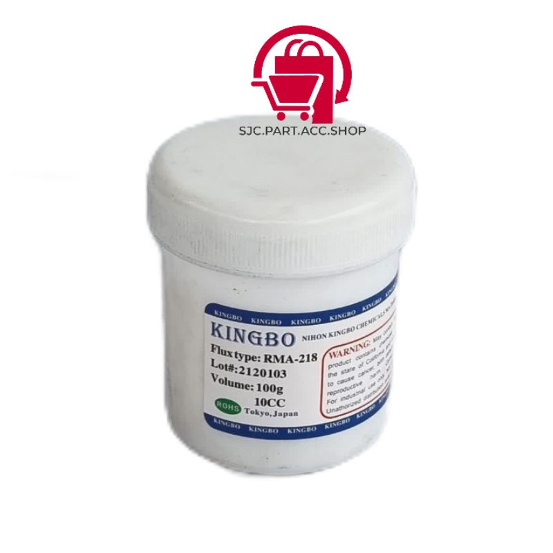 thumbnail interactive-video image 1 of Kingbo RMA-218 Soldering Flux Paste 100g For BGA Reball Mobile Phone Rework 1 of 6