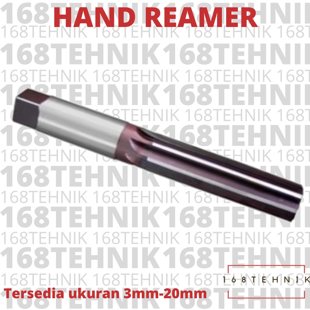 Jual HAND REAMER 20mm / HAND TAPER PIN REAMER 20.0 mm / HAND REAMER JCK