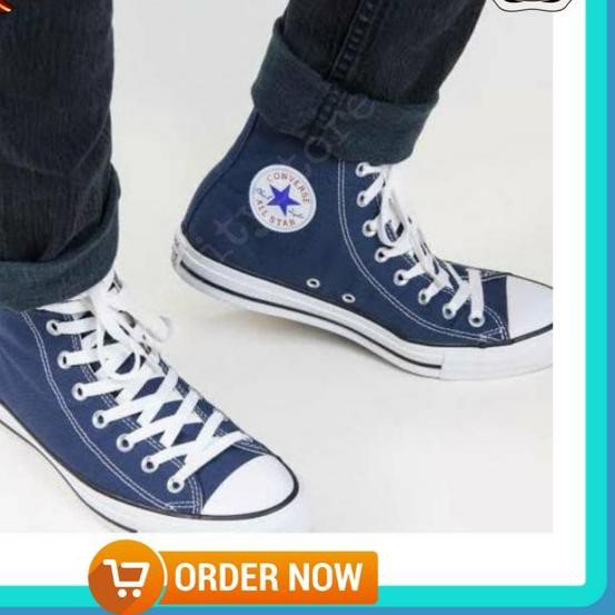 Converse all star original biru dongker sale