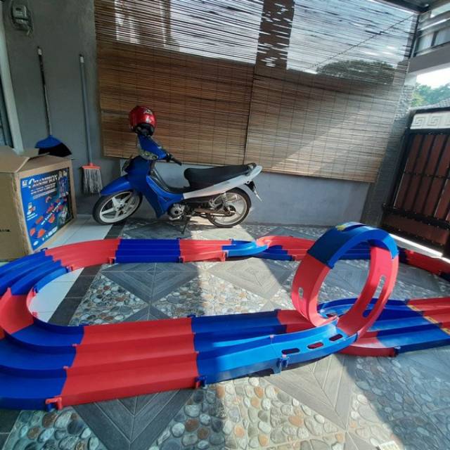 Jual Track Tamiya 3 Jalur Image Loop & Bridge Interchange Extra Long ...