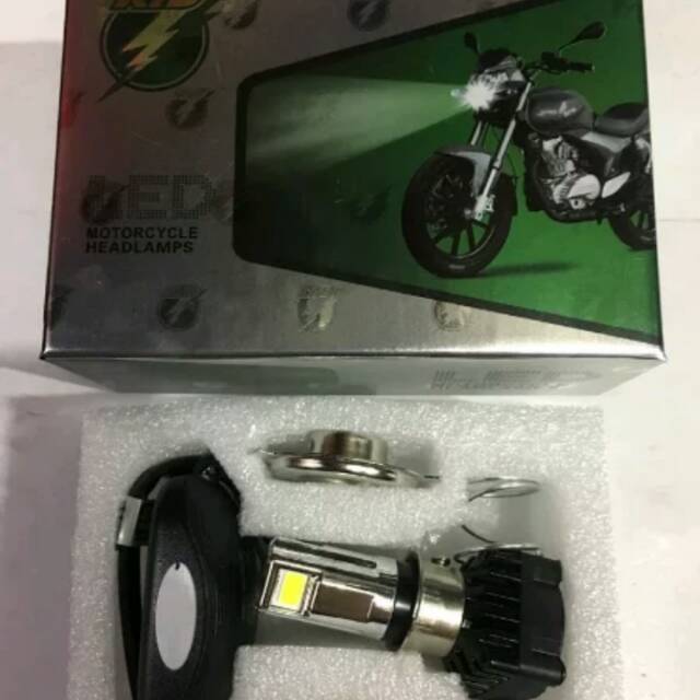 Jual Lampu rtd + kipas 3 LED mx king sonic satria Vixion Scoopy fi