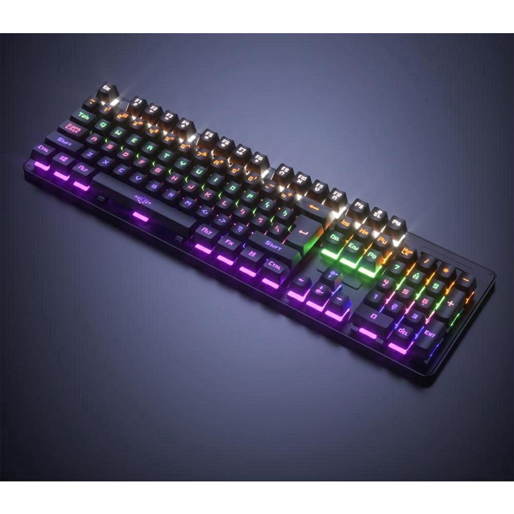 Jual Mechanical Keyboard Gaming RGB Backlight True Mechanic With ...