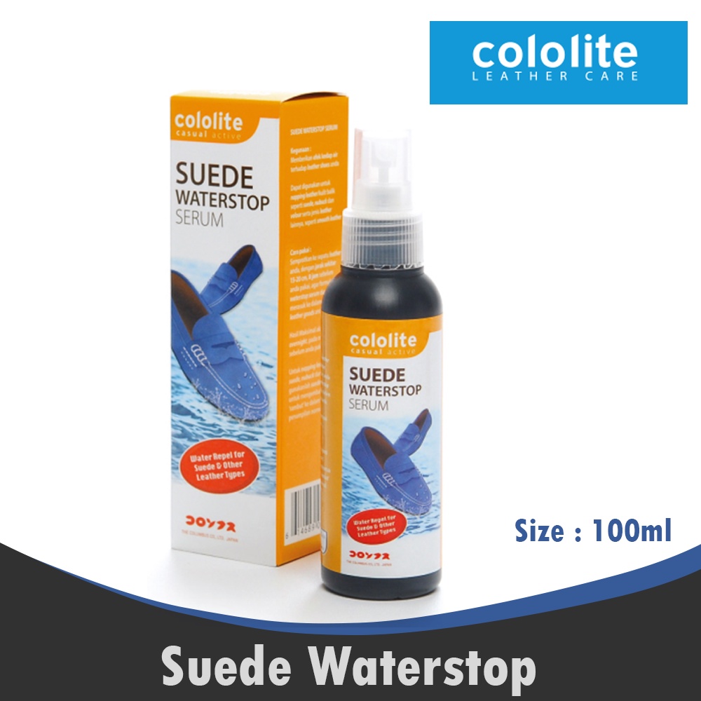 Jual Myhomey Suede Water Stop Serum Anti Air Sepatu Nubuck 100ml ...