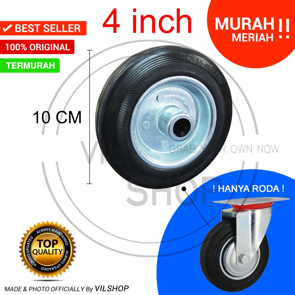 Jual RODA CASTER WHEEL 4