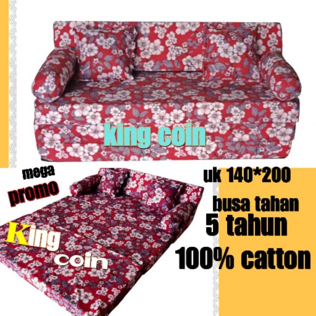 Jual New Sofa bed kasur busa lantai anak minimalis lipat ruang tamu ...