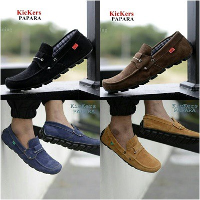 Sepatu slip on hot sale kickers