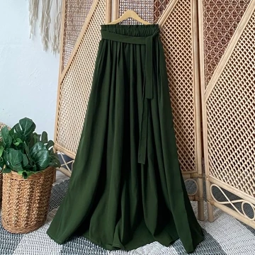 ZIGNA KULOT Panjang 100 Cm Wide Pant Kulot Lebar Kulot Bigsize Kulot Mayung Kulot Wolfis