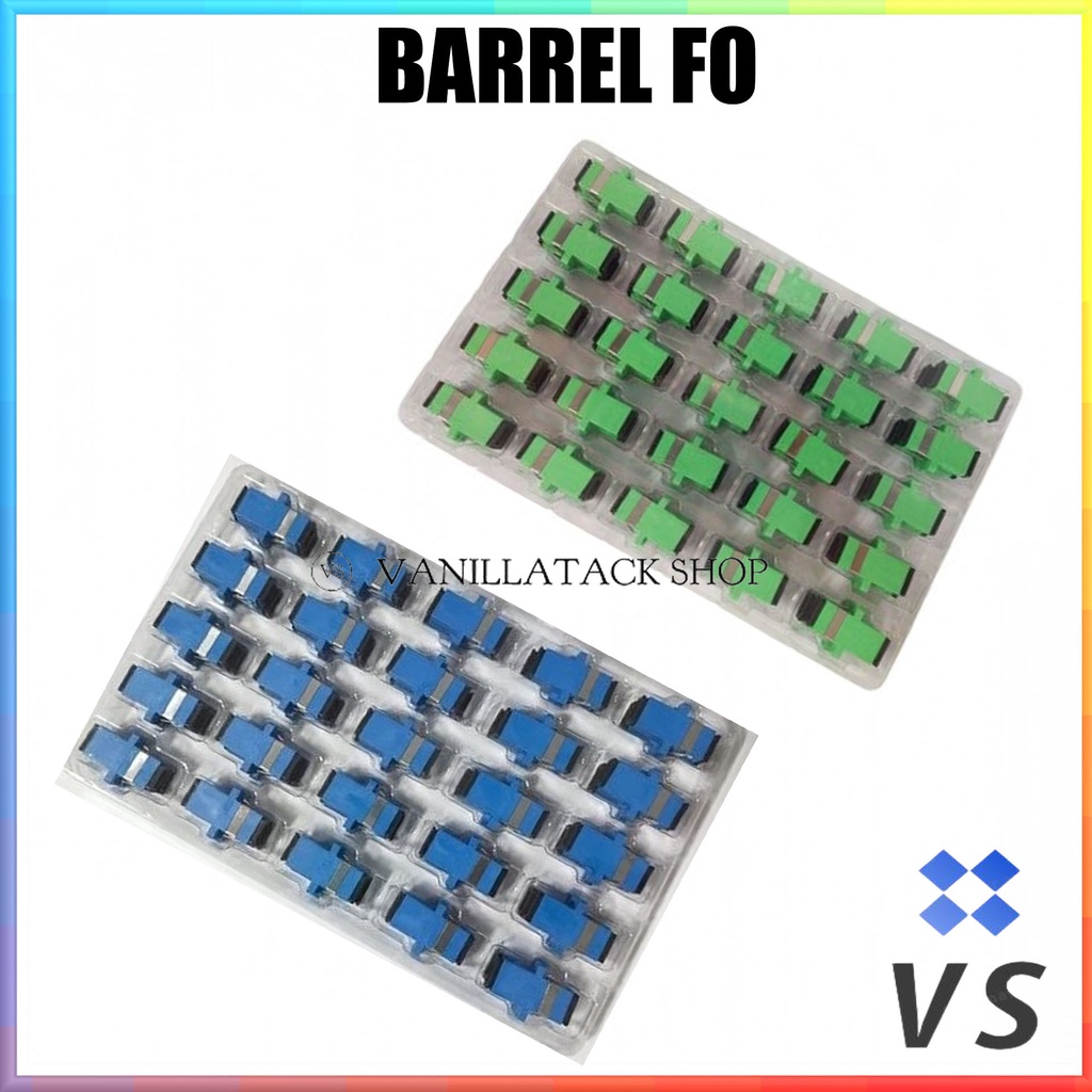 Jual ADAPTER BARREL FO SC UPC 1 PACK | Shopee Indonesia