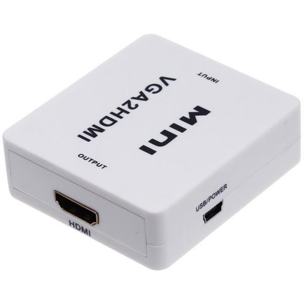 Jual Vga To Hdmi Converter With Audio Shopee Indonesia