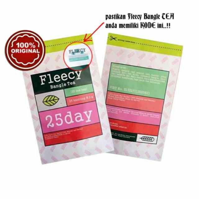 Jual FLECCY BANGLE TEA 100% ORIGINAL ( TEH PELANGSING AMPUH ) | Shopee ...