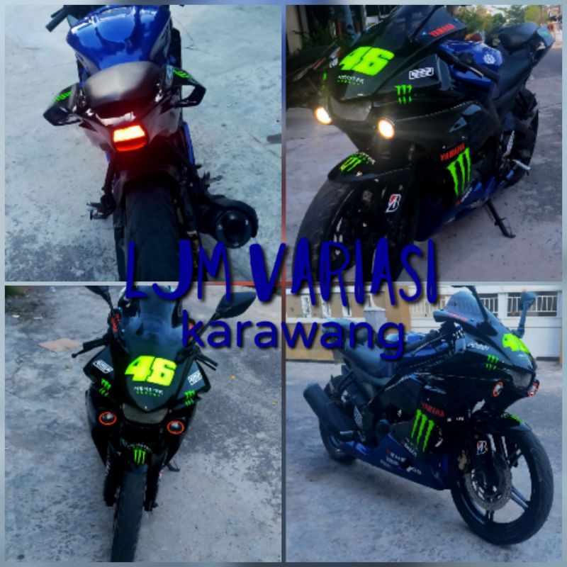Jual Fullset fairing r15 v2 v3 model R1 | Shopee Indonesia
