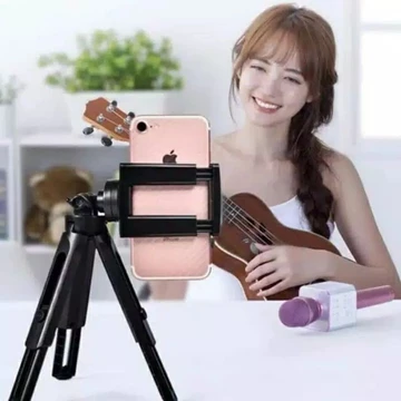 TRIPOD MINI SUPPORT Holder U 4 Level Ketinggian Phone Holder Mini Tripod Vlog Tripod Support