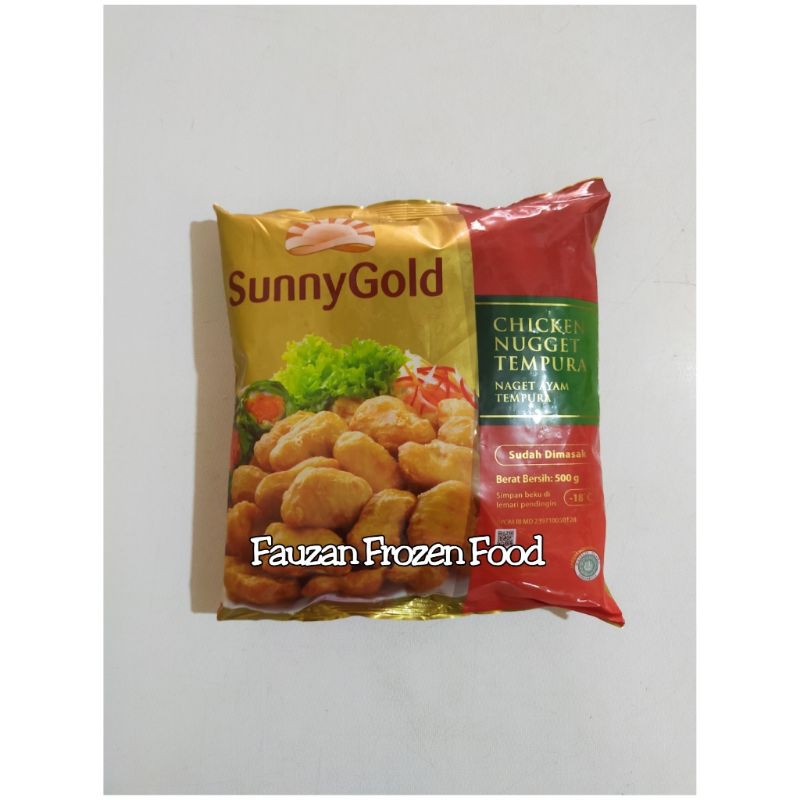 Jual Sunny Gold Chicken Nugget Chicken Tempura 500gr Shopee Indonesia 8343