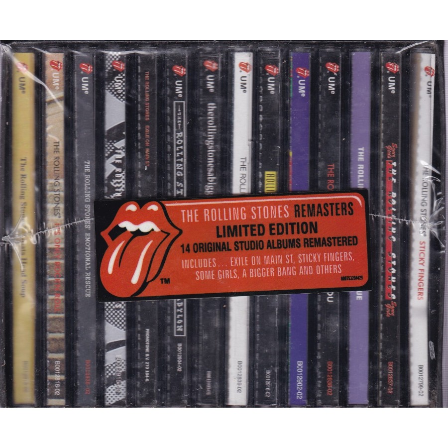 Jual CD The Rolling Stones - 14 CD Original Studio Albums Remastered ...