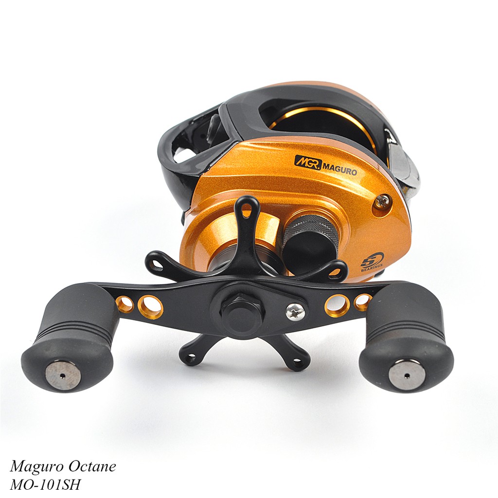 Jual Reel Bait Casting Maguro Octane Handle Kiri untuk mancing casting ...