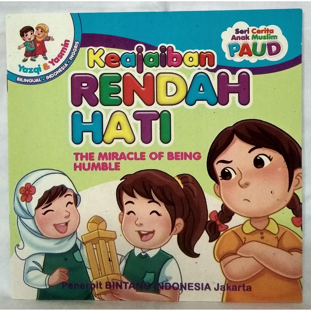 Jual Buku Cerita Bergambar Anak Seri Anak Muslim PAUD - Bilingual Full ...