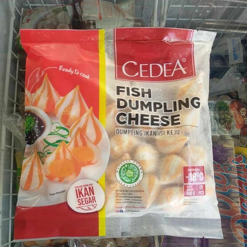 Jual Cedea Dumpling Ikan Isi Keju 500 Gr Shopee Indonesia