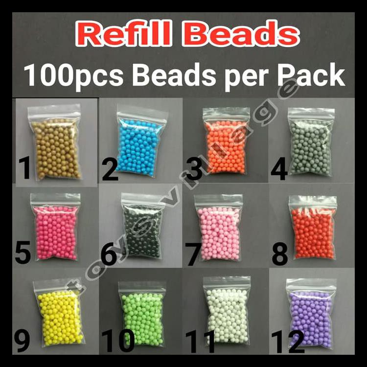 Jual Aquabeads / Aquabead / Isi Ulang Aqua Beads Refill Pack / Beados /Bead  Best Seller