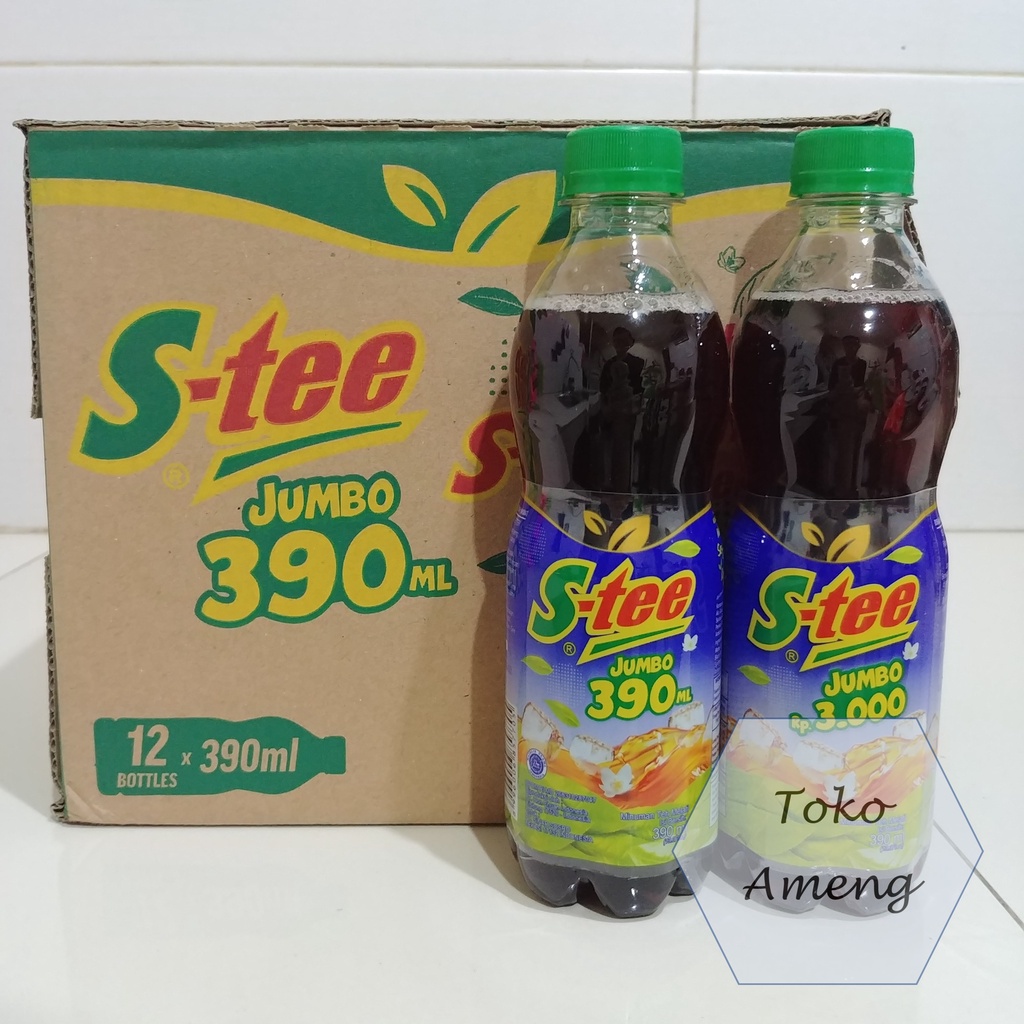 Jual S-tee Pet (botol) 390 ml - 1 DUS (12 PCS) | Shopee Indonesia