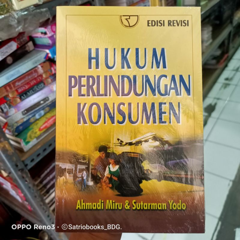 Jual HUKUM PERLINDUNGAN KONSUMEN. AHMADI MIRU. EDISI REVISI. ORIGINAL ...