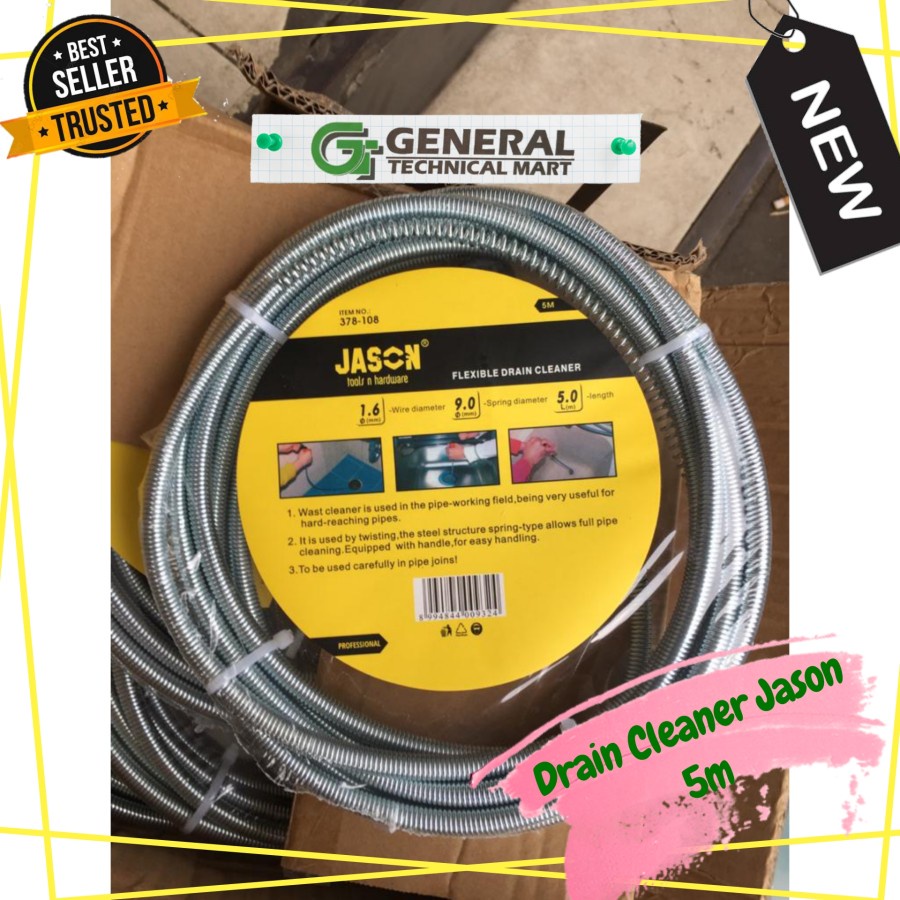 Jual Pipe Cleaner 9MM x 5M merek Jason | Shopee Indonesia