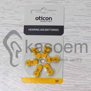 Jual Baterai ABD (alat Bantu Mendengar)Oticon 10 ORIGINAL (1 BOX /10 ...