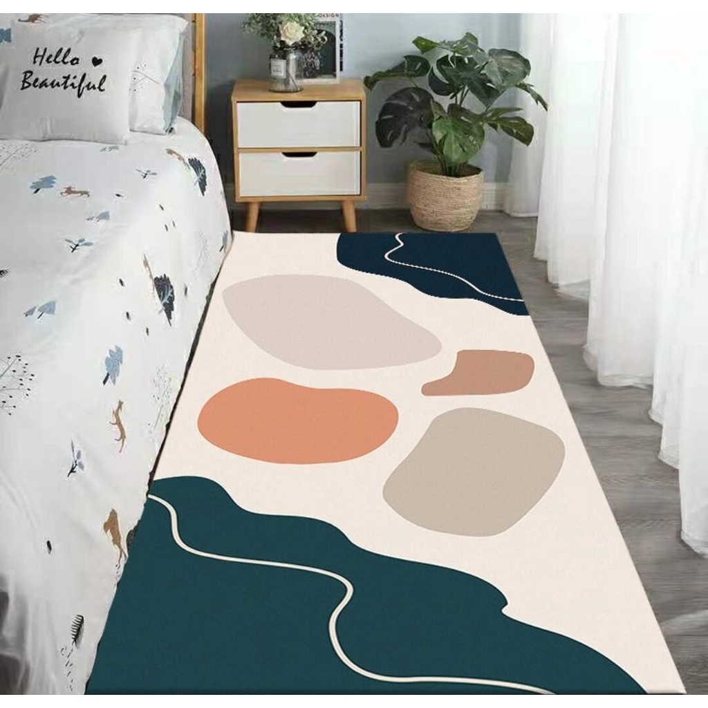 Jual karpet permadani ABSTRAK Rug Mat Karpet Kamar 80x160cm YOUFUL ...