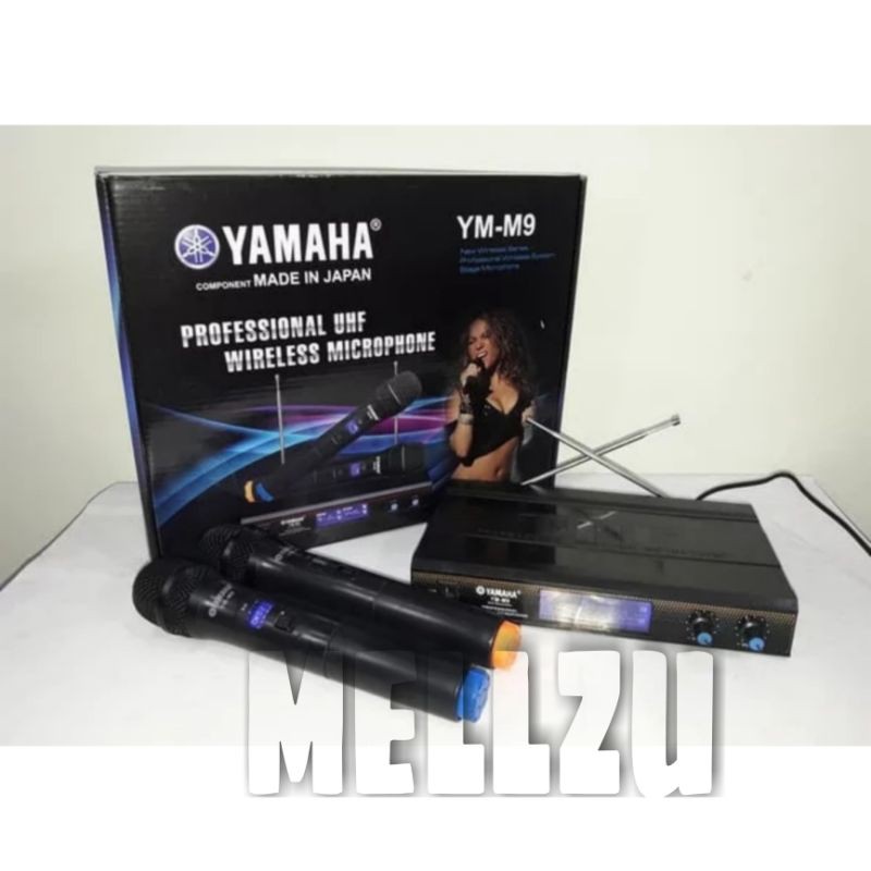 Jual Microphone Wireless Yamaha YM M9 Handheld Shopee Indonesia