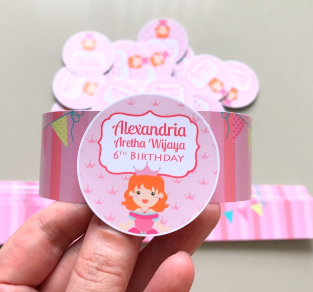 Jual Label Handuk, Label Bento Souvenir Ultah | Shopee Indonesia
