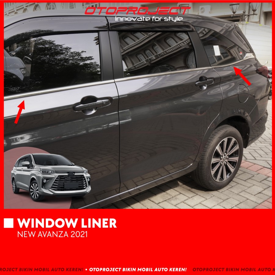 Jual Otoproject Window Liner All New Avanza / Xenia 2021 (Veloz Style